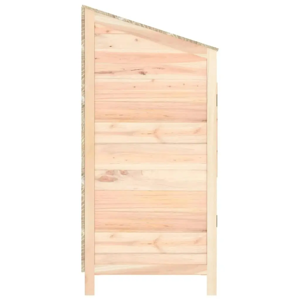 Garden Shed 55x52x112 cm Solid Wood Fir 152178