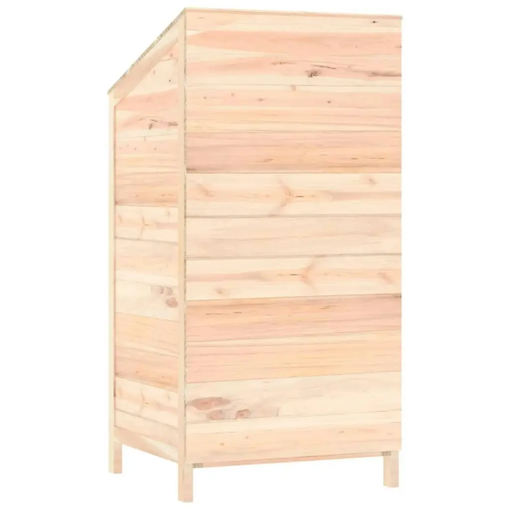 Garden Shed 55x52x112 cm Solid Wood Fir 152178