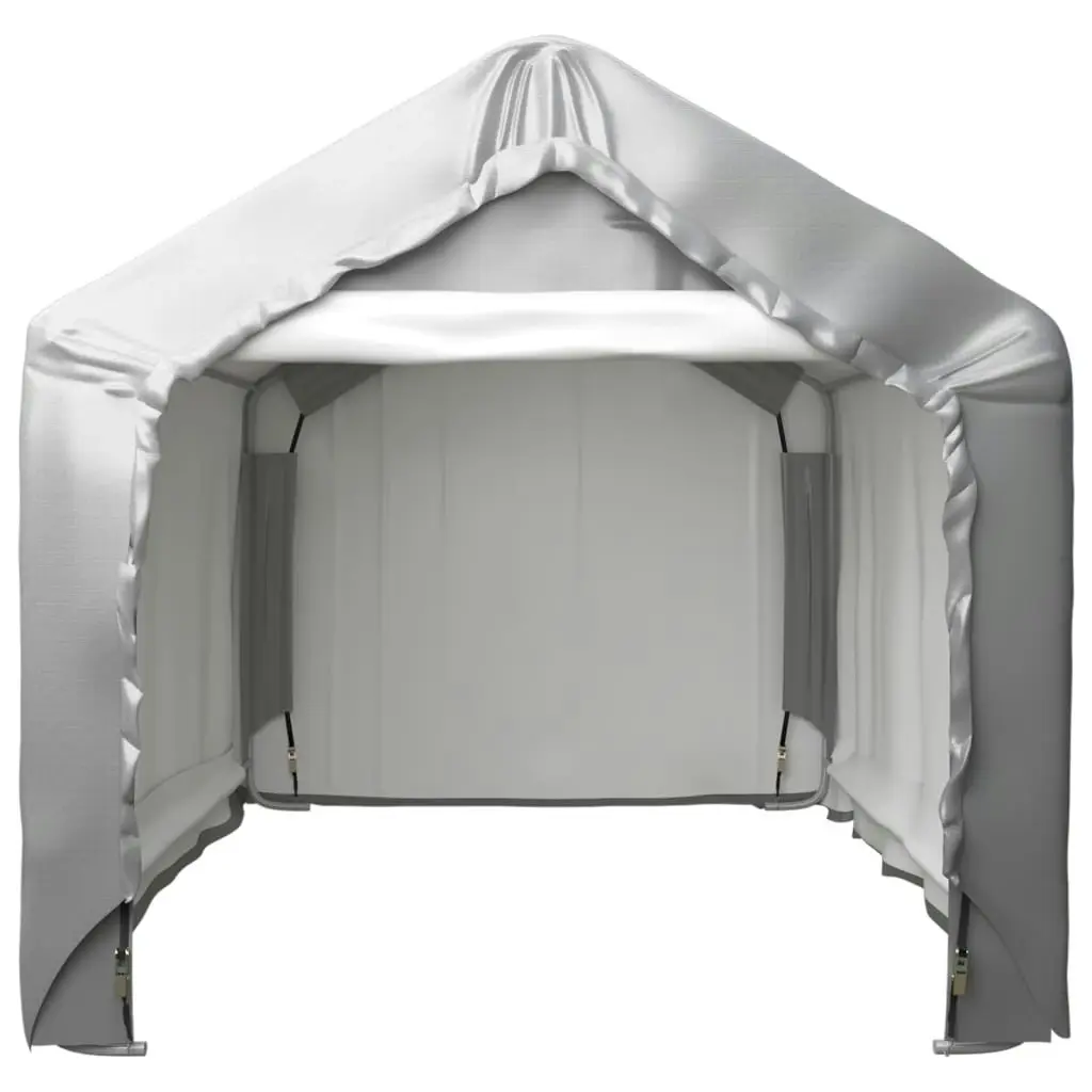 Storage Tent Grey 180x180 cm Galvanised Steel 148633