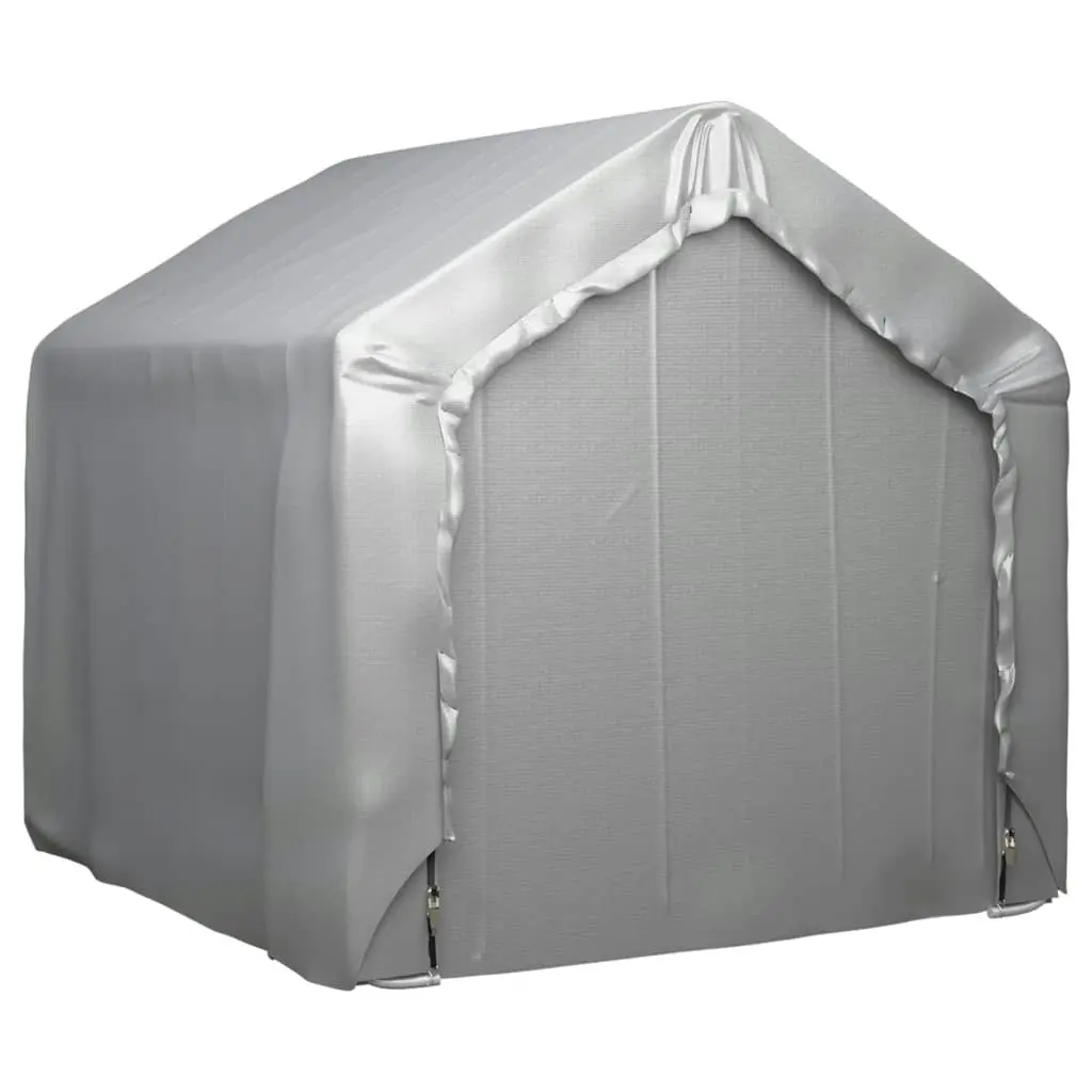 Storage Tent Grey 180x180 cm Galvanised Steel 148633