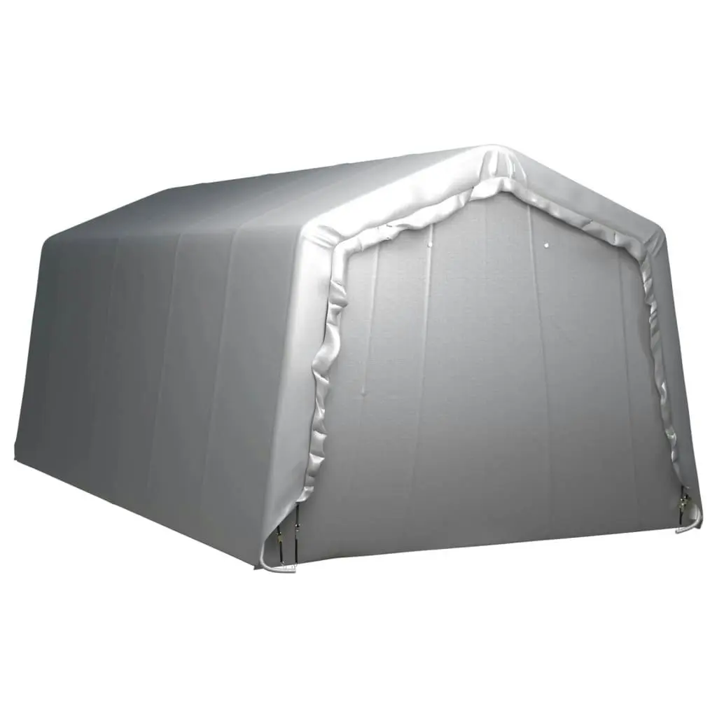 Storage Tent 300x600 cm Steel Grey 3079588