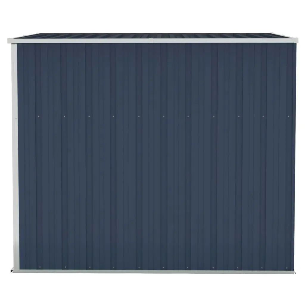 Wall-mounted Garden Shed Anthracite 118x194x178 cm Steel 316223