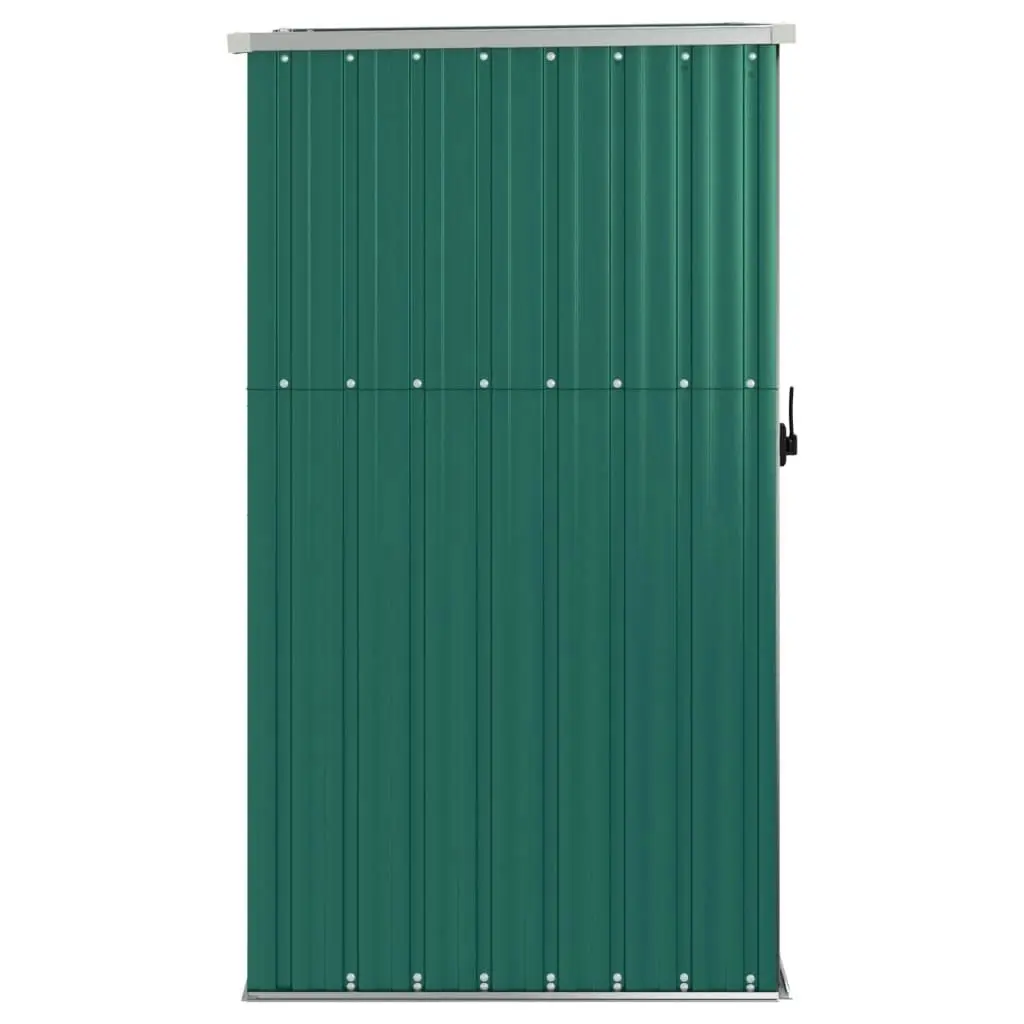 Garden Tool Shed Green 88x89x161 cm Galvanised Steel 316205