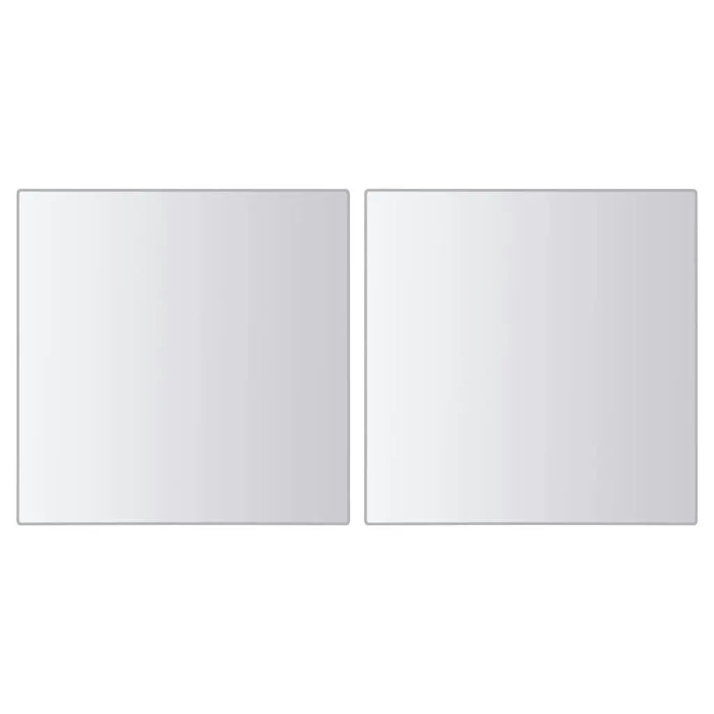 48 pcs Mirror Tiles Square Glass 3051490