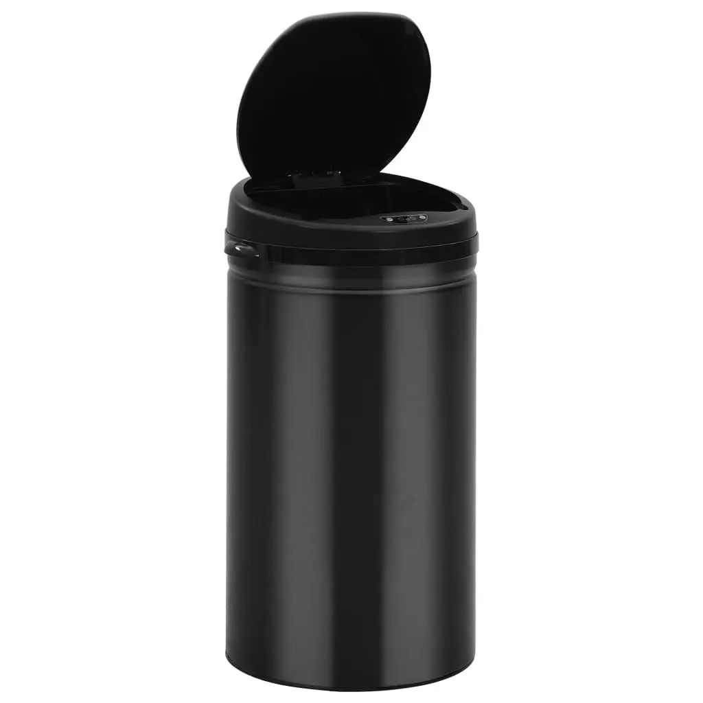 Automatic Sensor Dustbin 50 L Carbon Steel Black 322700