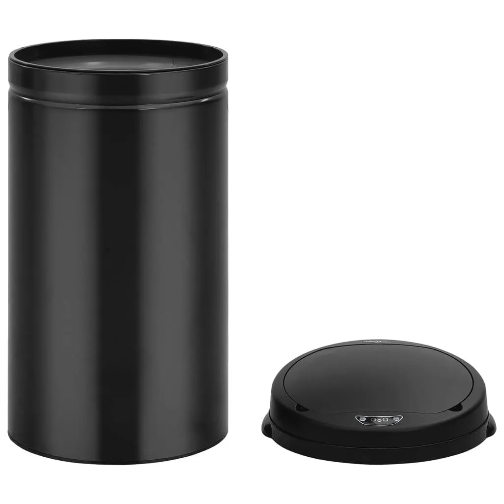 Automatic Sensor Dustbin 50 L Carbon Steel Black 322700