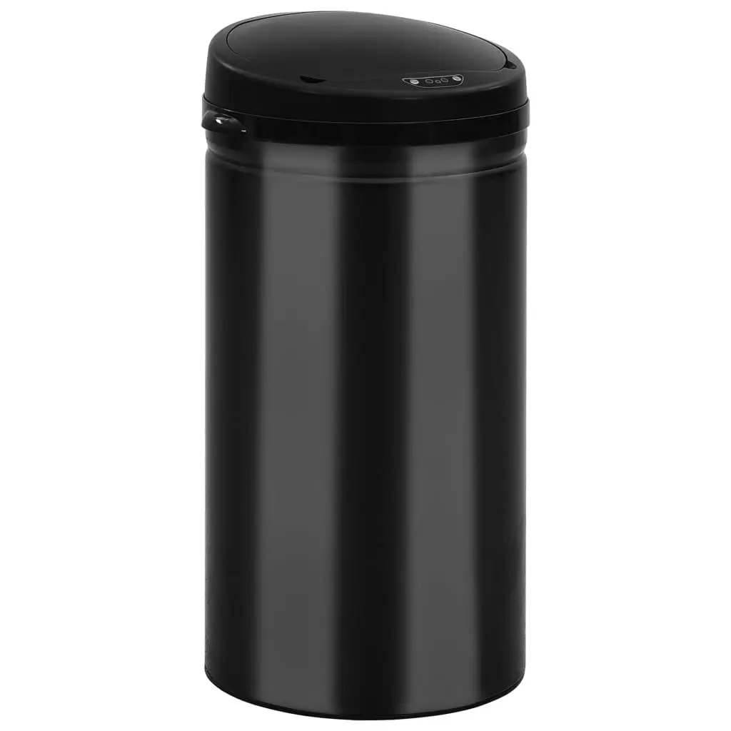 Automatic Sensor Dustbin 50 L Carbon Steel Black 322700