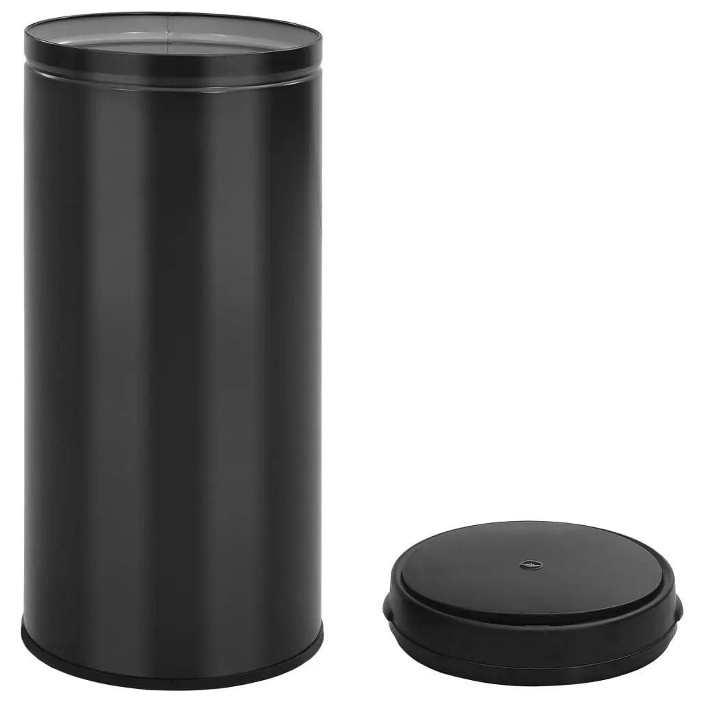 Automatic Sensor Dustbin 80 L Carbon Steel Black 322703