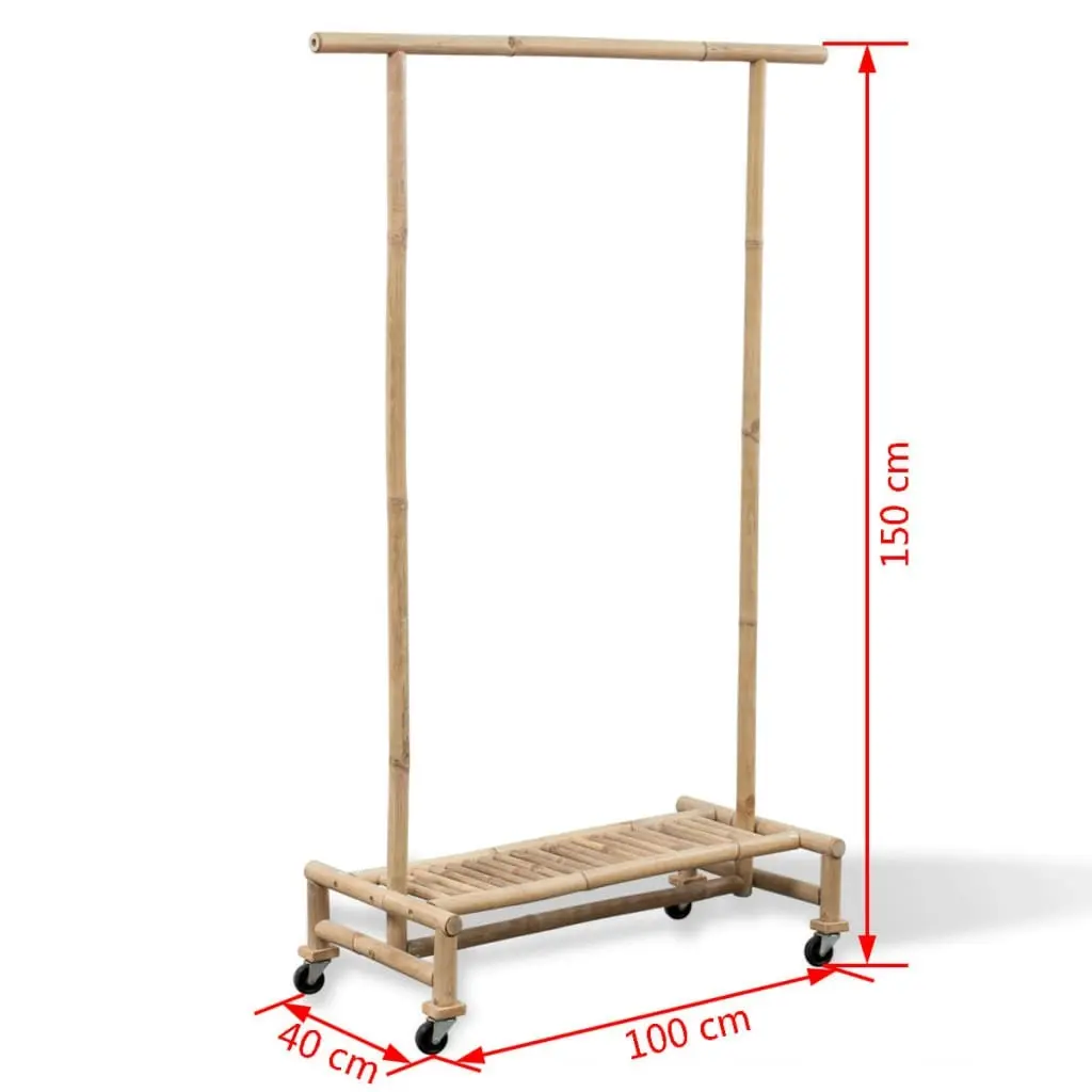 Bamboo Clothes Rack 242496