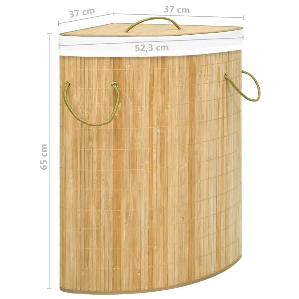 Bamboo Corner Laundry Basket 60 L 320759