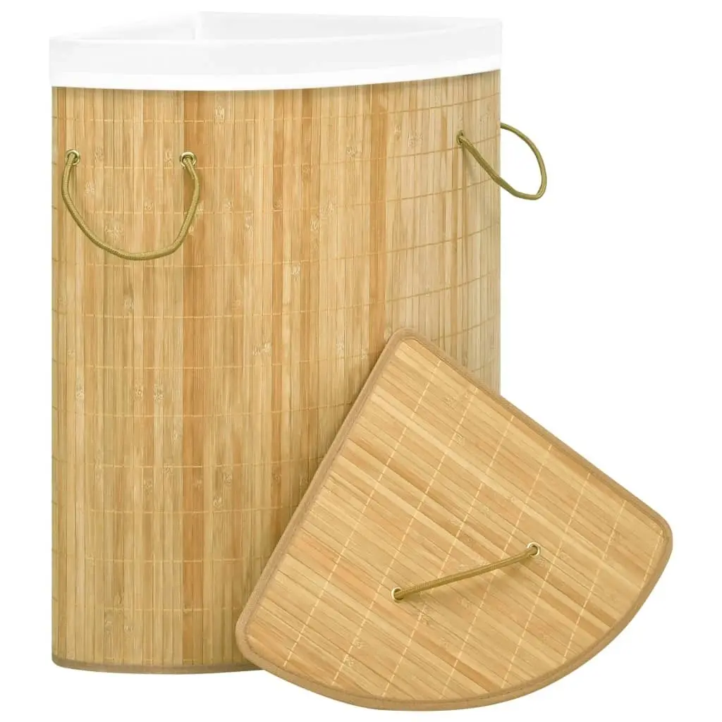 Bamboo Corner Laundry Basket 60 L 320759