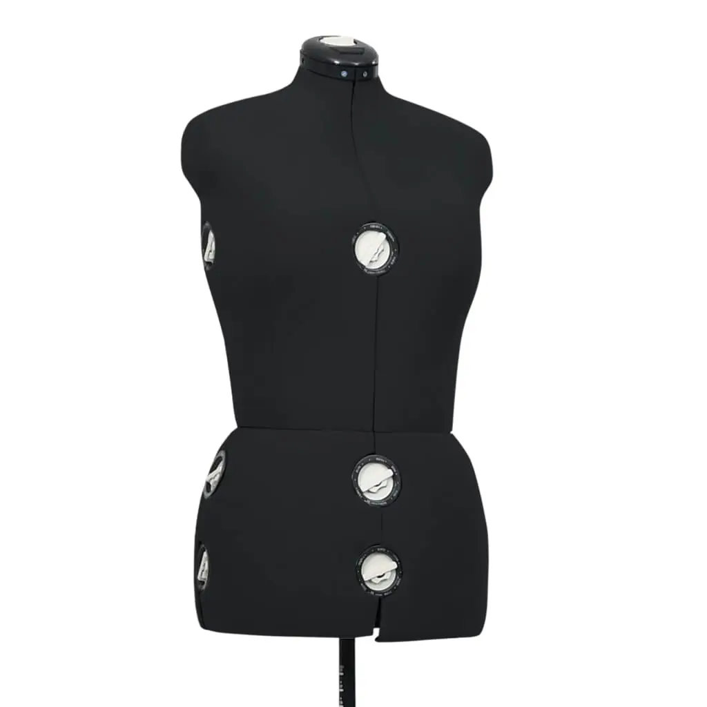 Adjustable Dress Form Female Black M Size 40-46 288488