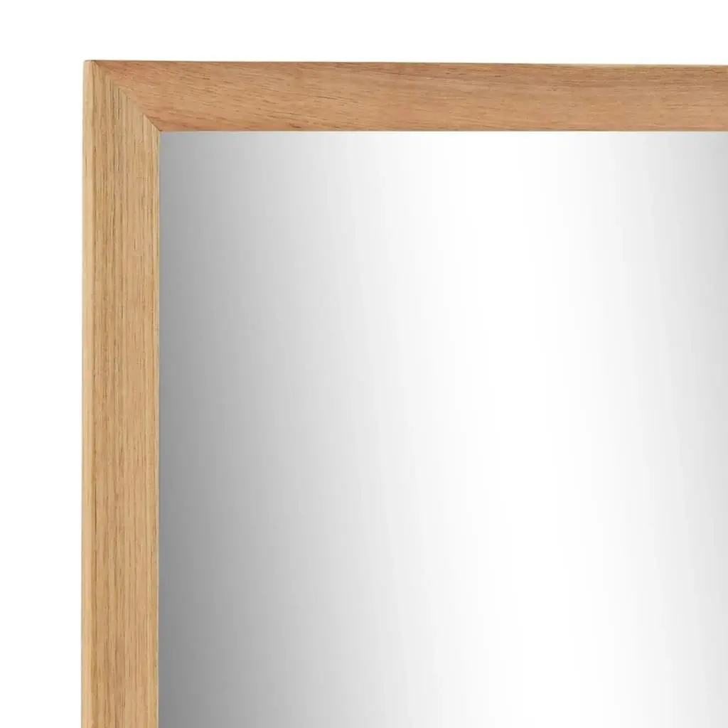 Bathroom Mirror 60x12x62 cm  Solid Walnut Wood 247605