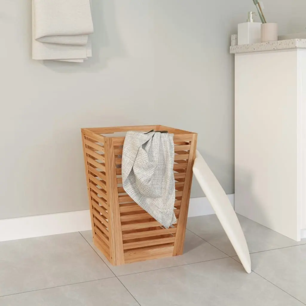 Bathroom Stool 40.5x40.5x56 cm Solid Wood Walnut 350352