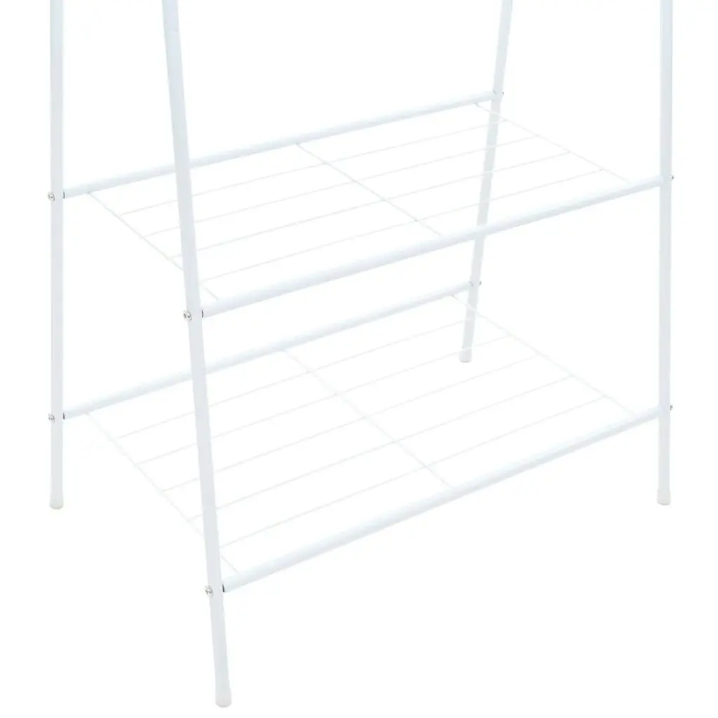 Clothes Rack 59x35x150 cm White 246725