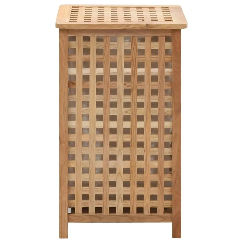 Laundry Bin 39x39x65 cm Solid Walnut Wood 247603