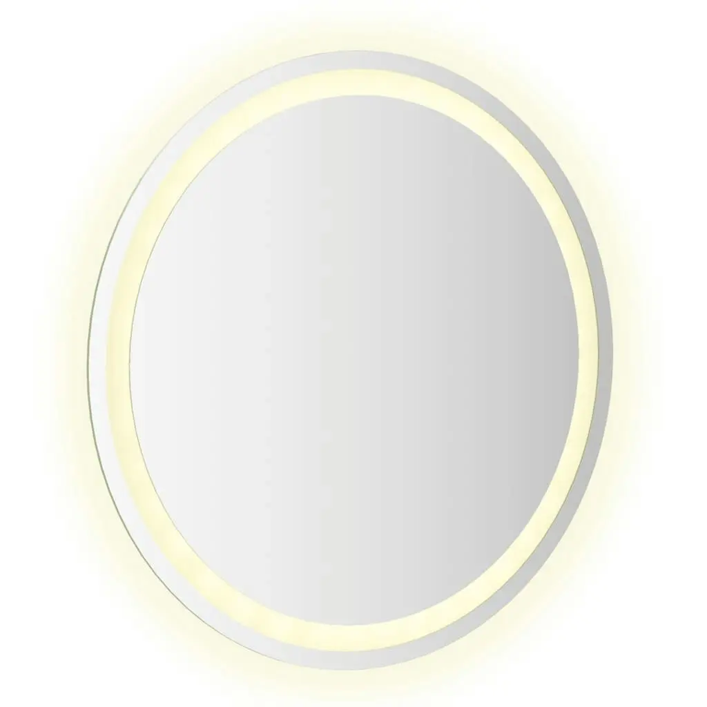 LED Bathroom Mirror 60 cm Round 353279