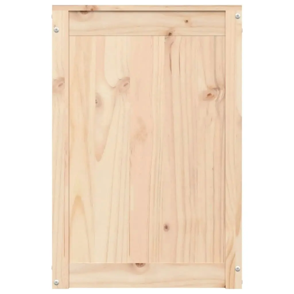 Laundry Box 44x44x66 cm Solid Wood Pine 823564