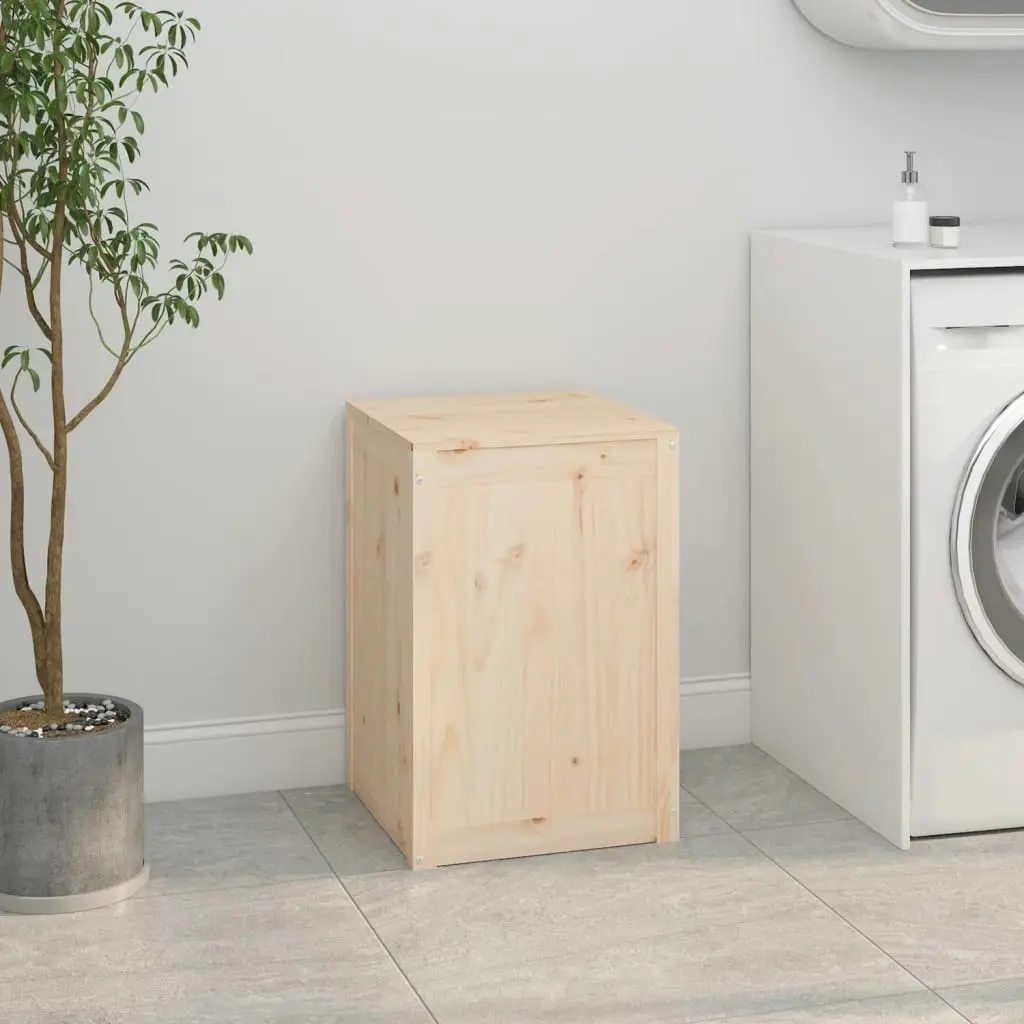 Laundry Box 44x44x66 cm Solid Wood Pine 823564