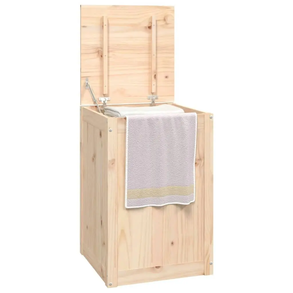 Laundry Box 44x44x66 cm Solid Wood Pine 823564