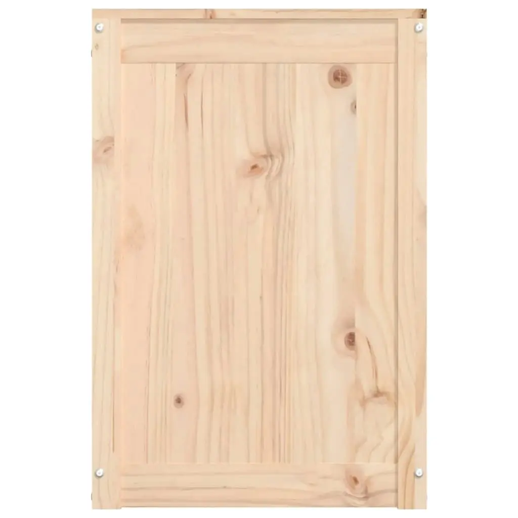 Laundry Box 44x44x66 cm Solid Wood Pine 823564