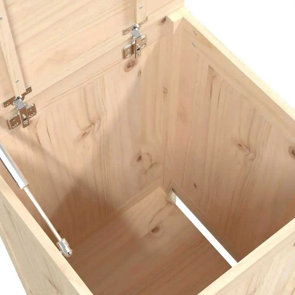 Laundry Box 44x44x76 cm Solid Wood Pine 823574