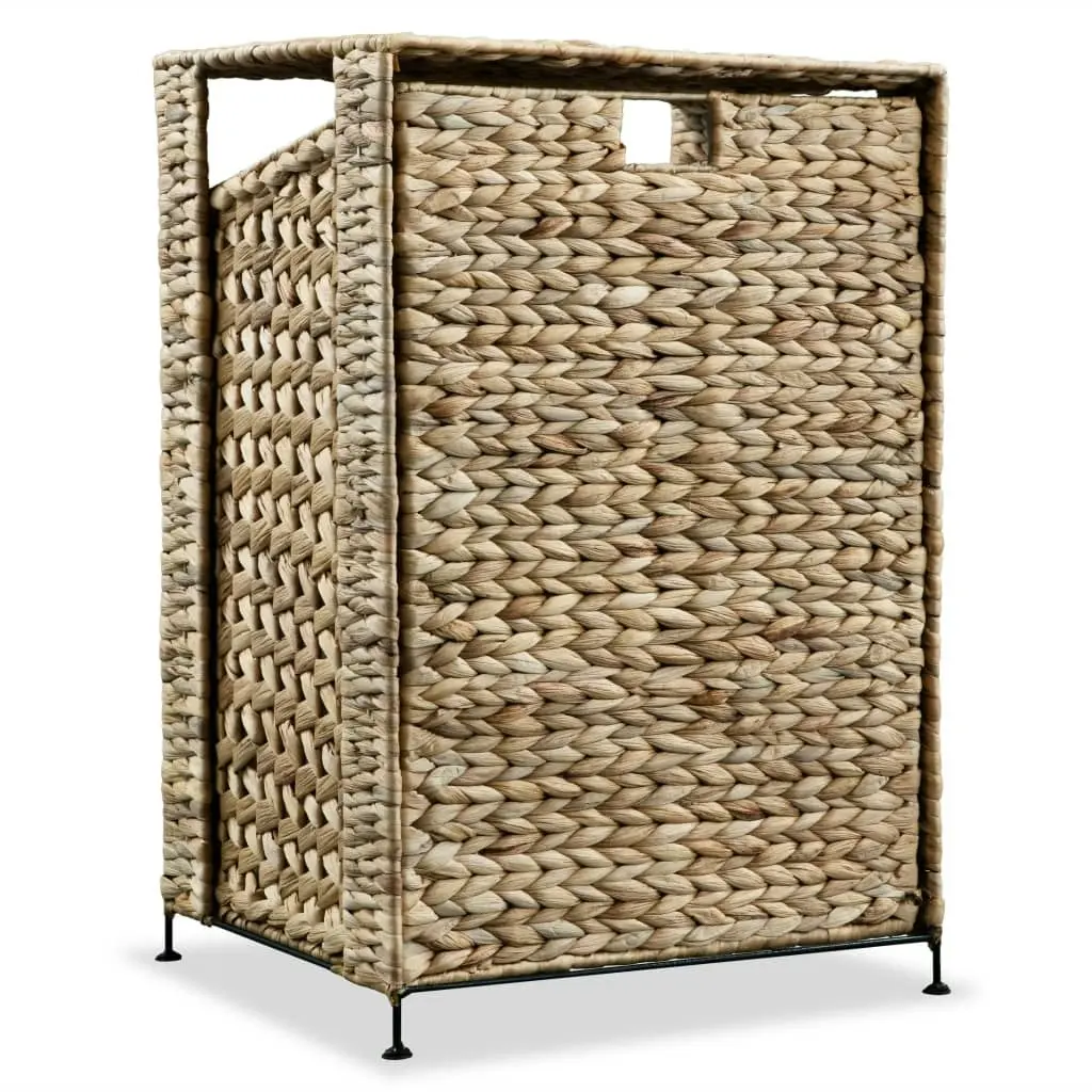 Laundry Basket 44x34x64 cm Water Hyacinth 245491