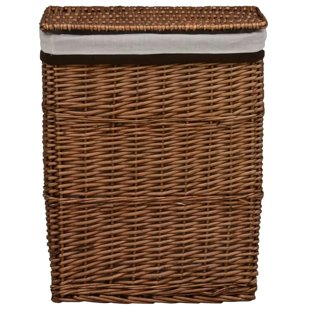 Laundry Basket Brown Willow 286979