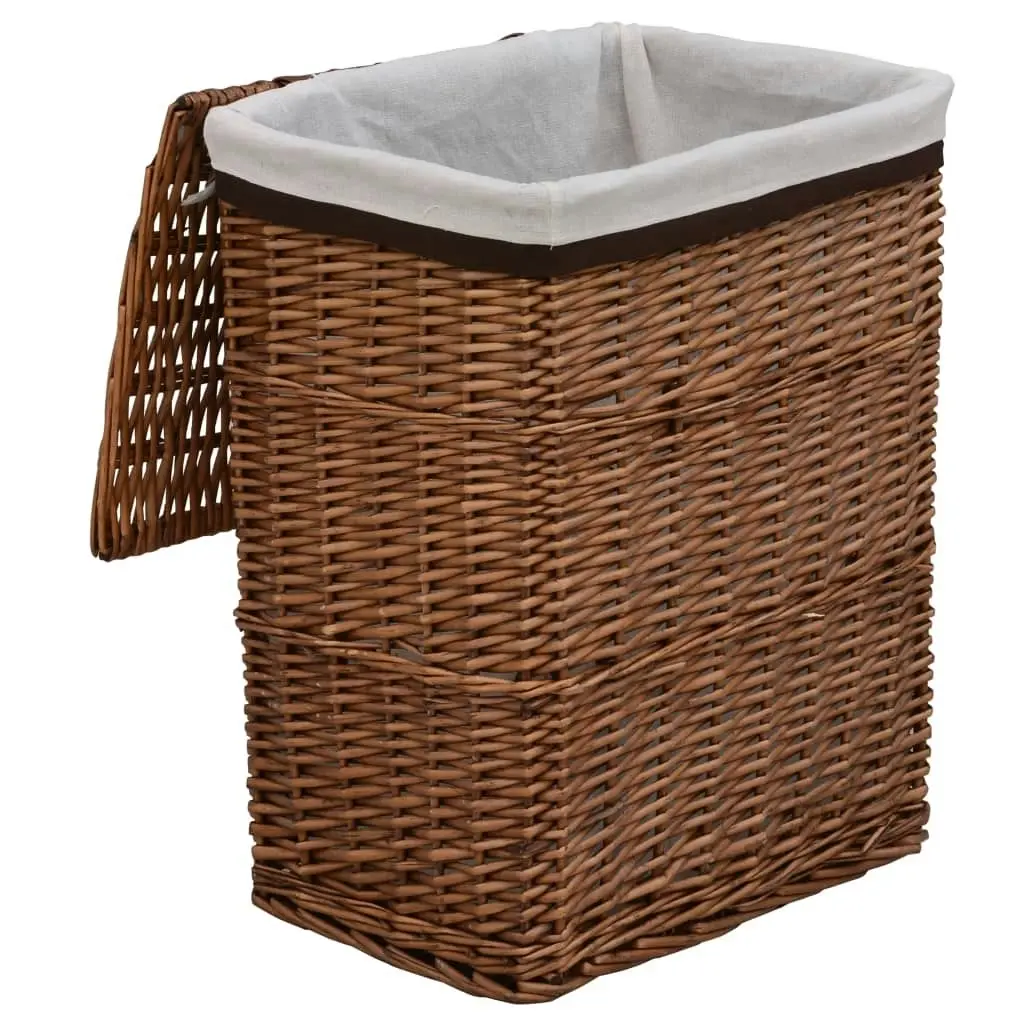 Laundry Basket Brown Willow 286979