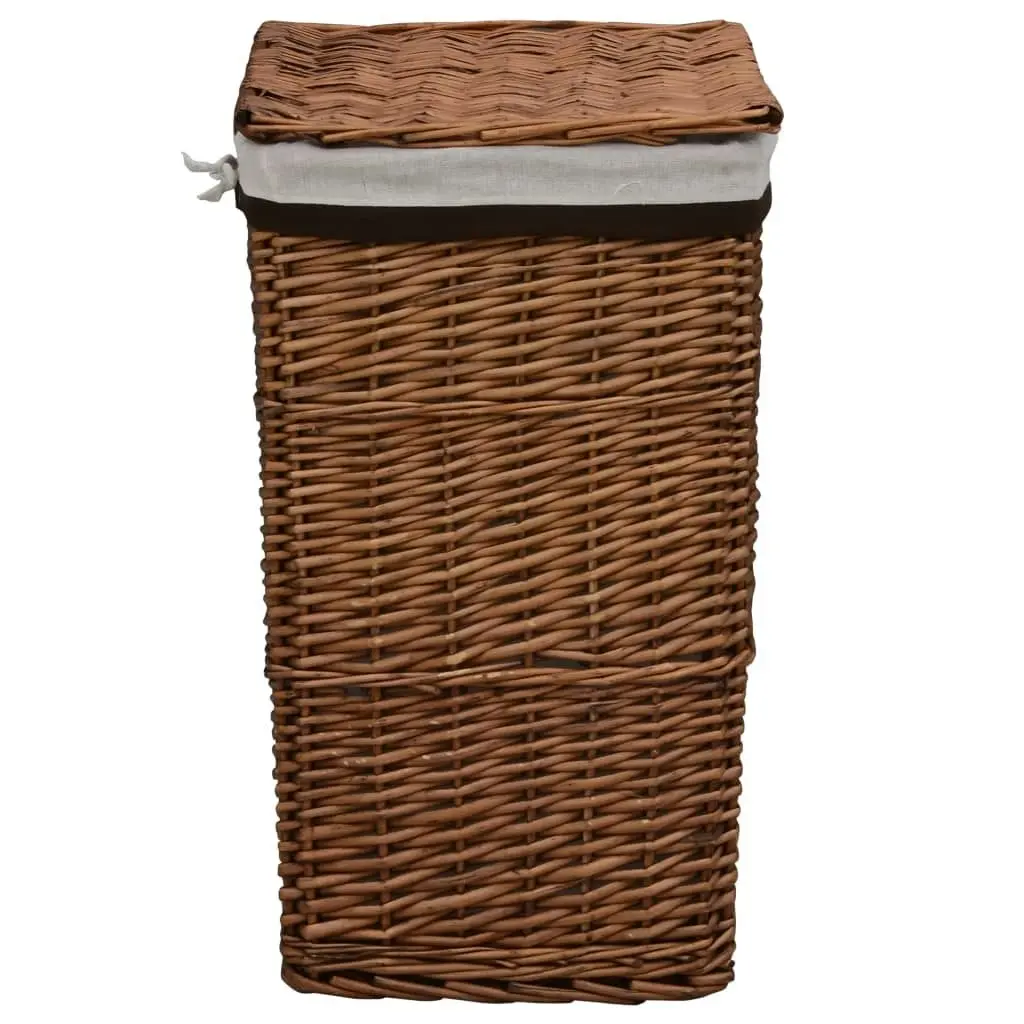 Laundry Basket Brown Willow 286979