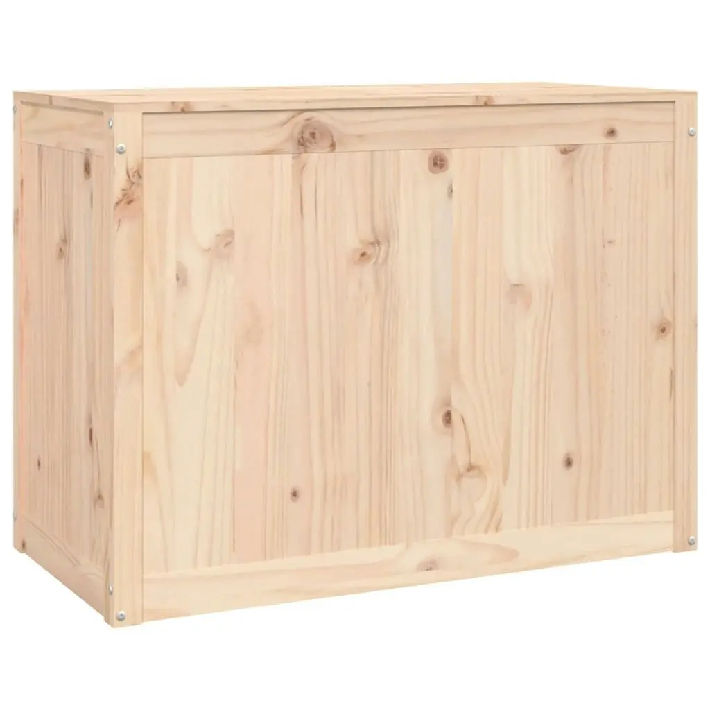 Laundry Box 88.5x44x66 cm Solid Wood Pine 823569