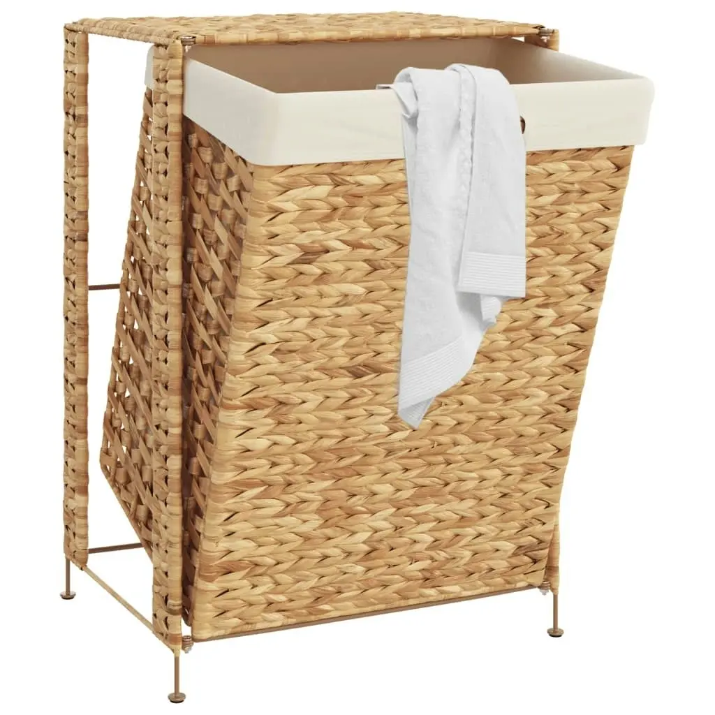 Laundry Basket 44x34x64 cm Water Hyacinth 355186