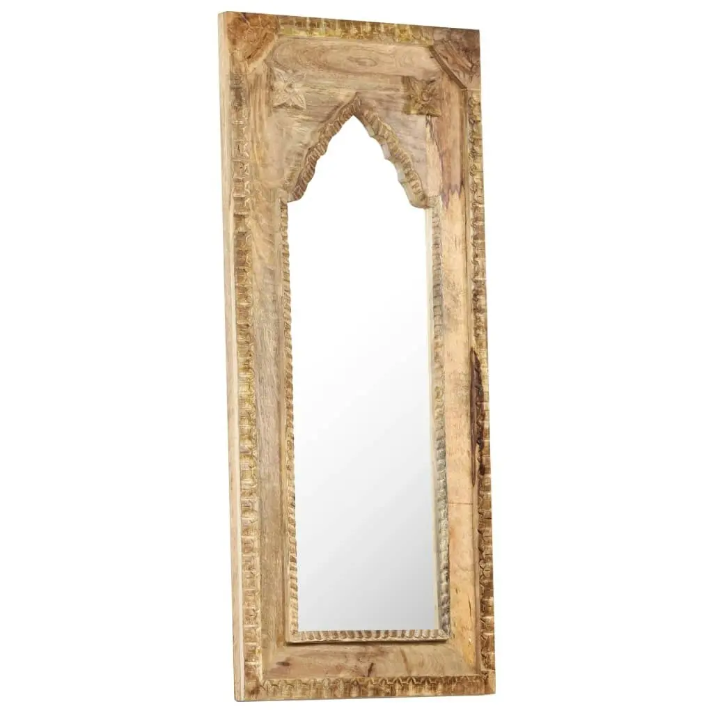 Mirror 50x3x110 cm Solid Mango Wood 321650