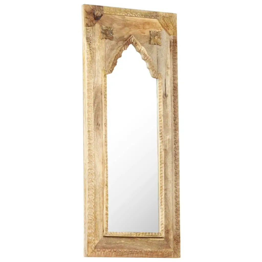 Mirror 50x3x110 cm Solid Mango Wood 321650