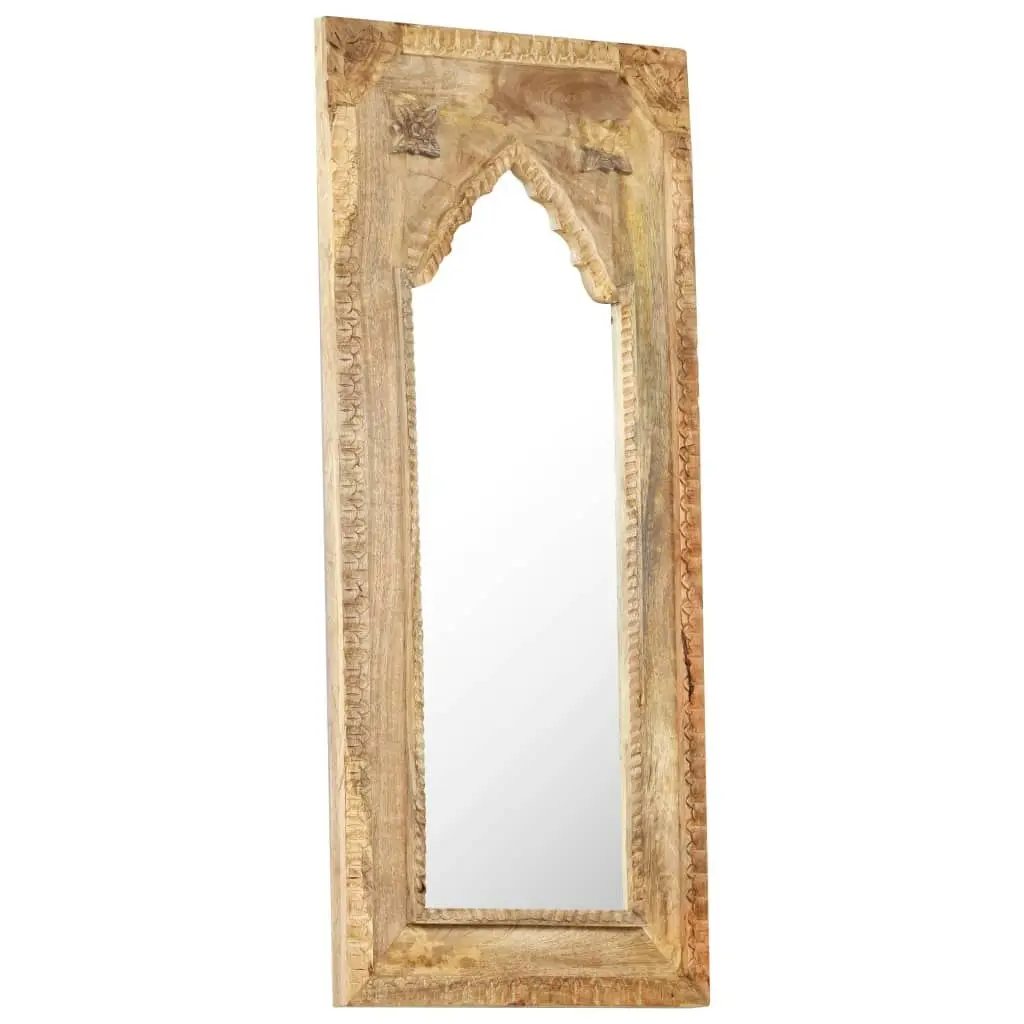 Mirror 50x3x110 cm Solid Mango Wood 321650