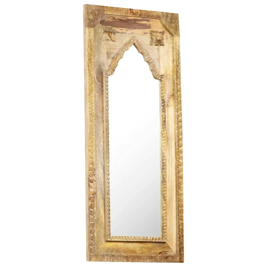 Mirror 50x3x110 cm Solid Mango Wood 321650