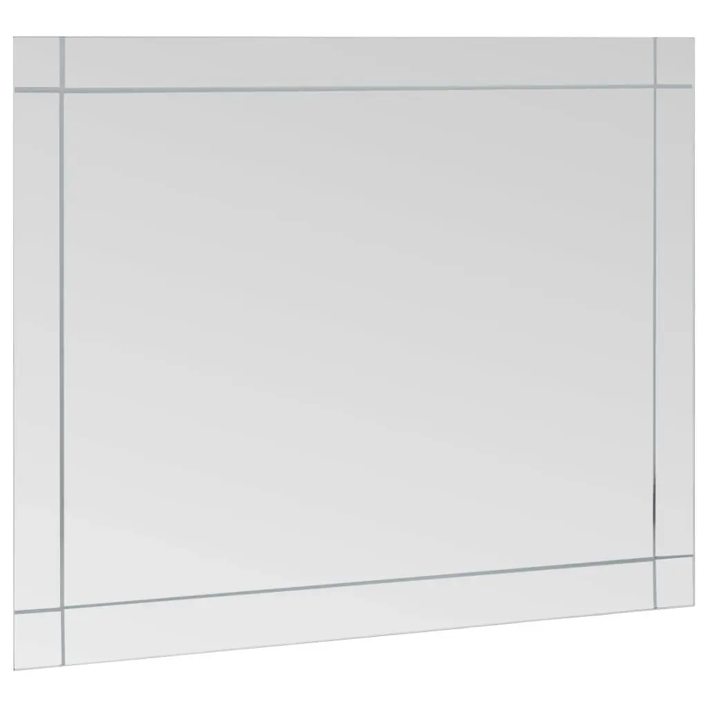 Wall Mirror 80x60 cm Glass 249533