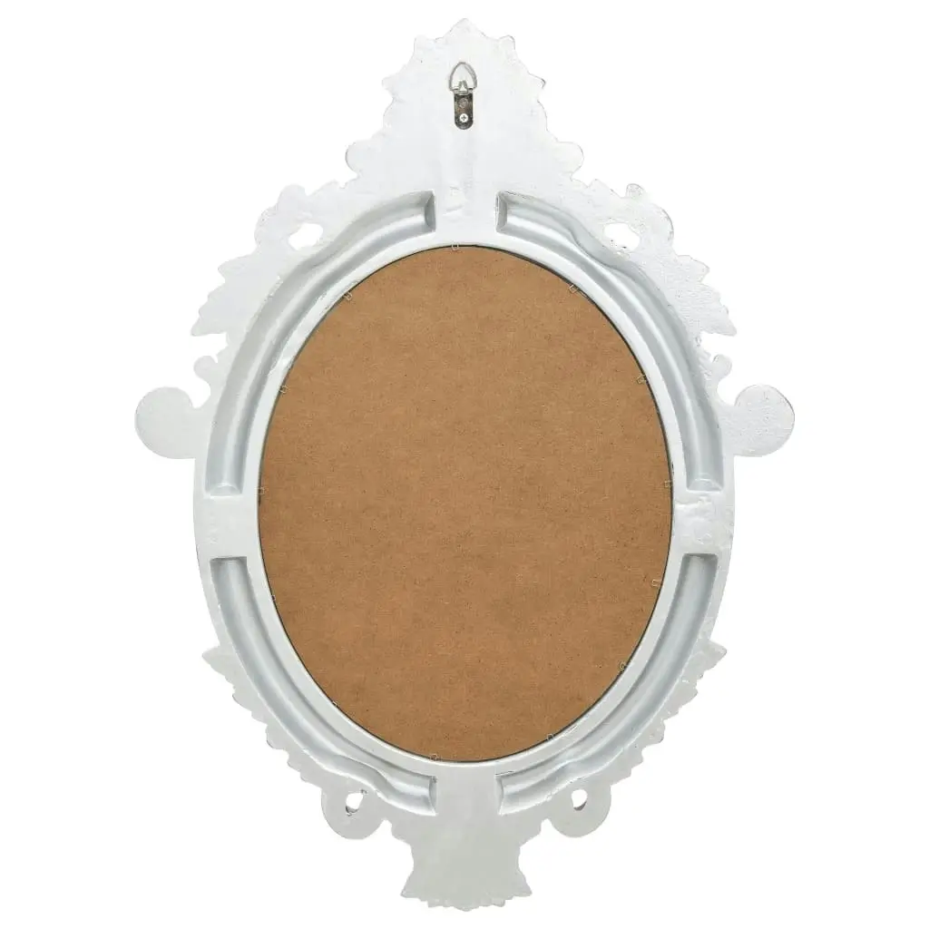 Wall Mirror Castle Style 56x76 cm Silver 320358