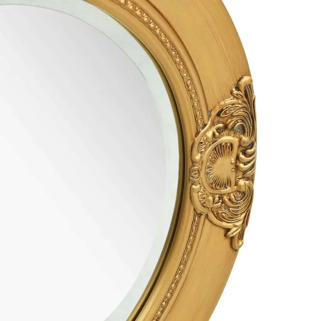 Wall Mirror Baroque Style 50 cm Gold 320345