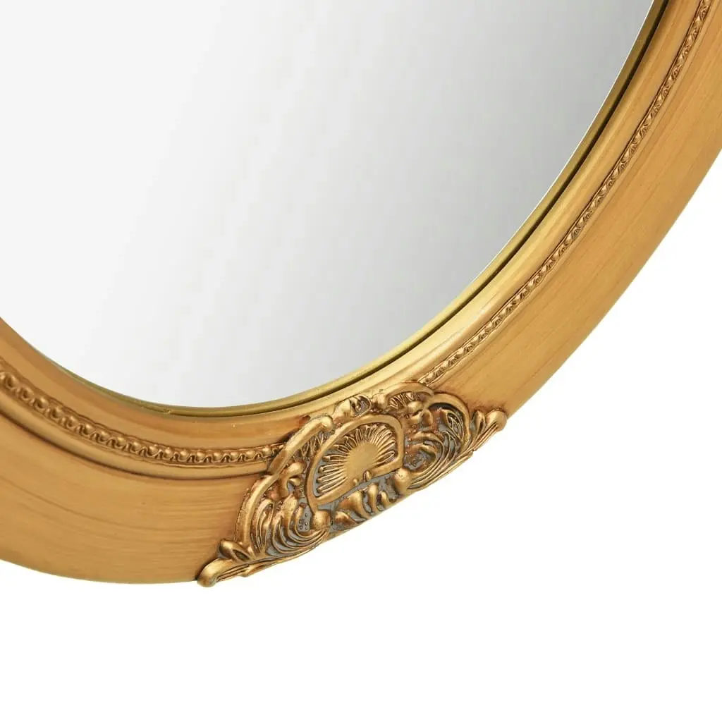 Wall Mirror Baroque Style 50x60 cm Gold 320349