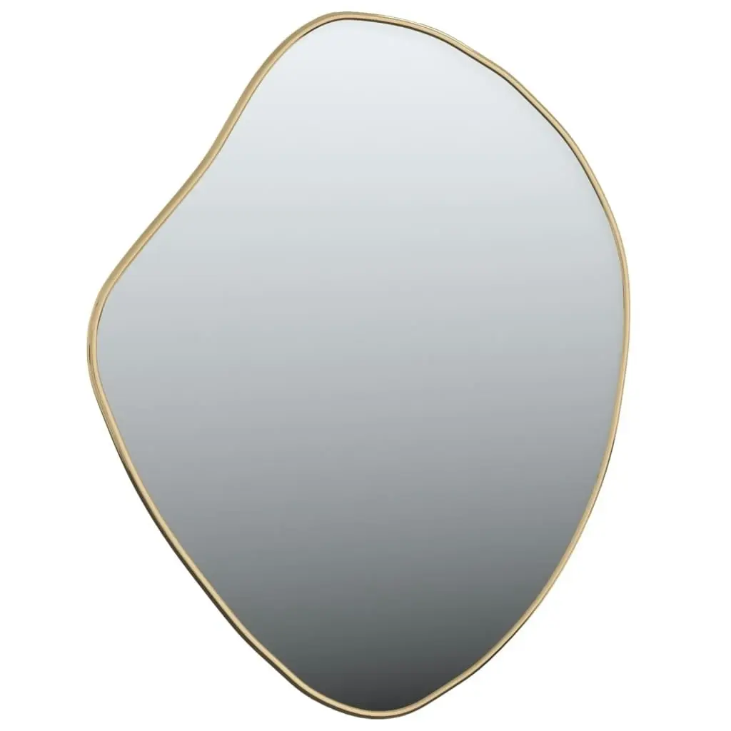 Wall Mirror Gold 50x40 cm 348250