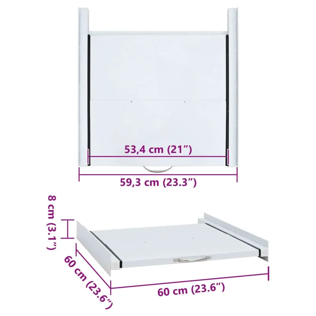 Washing Machine Stacking Kit with Pull-Out Shelf 50450