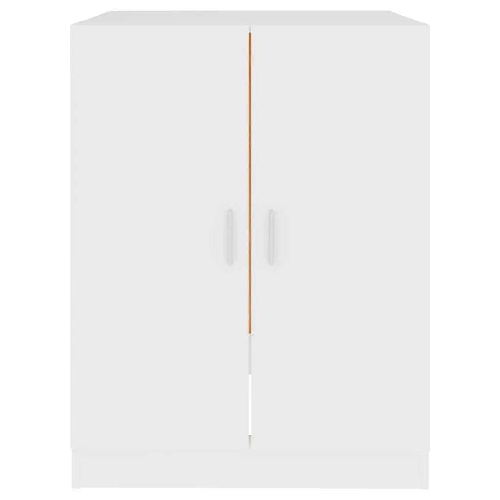 Washing Machine Cabinet White 71x71.5x91.5 cm 808395