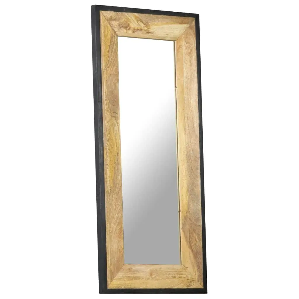 Mirror 110x50 cm Solid Mango Wood 321631