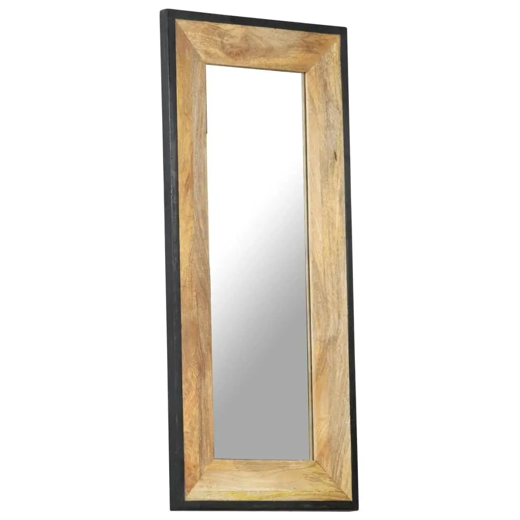 Mirror 110x50 cm Solid Mango Wood 321631