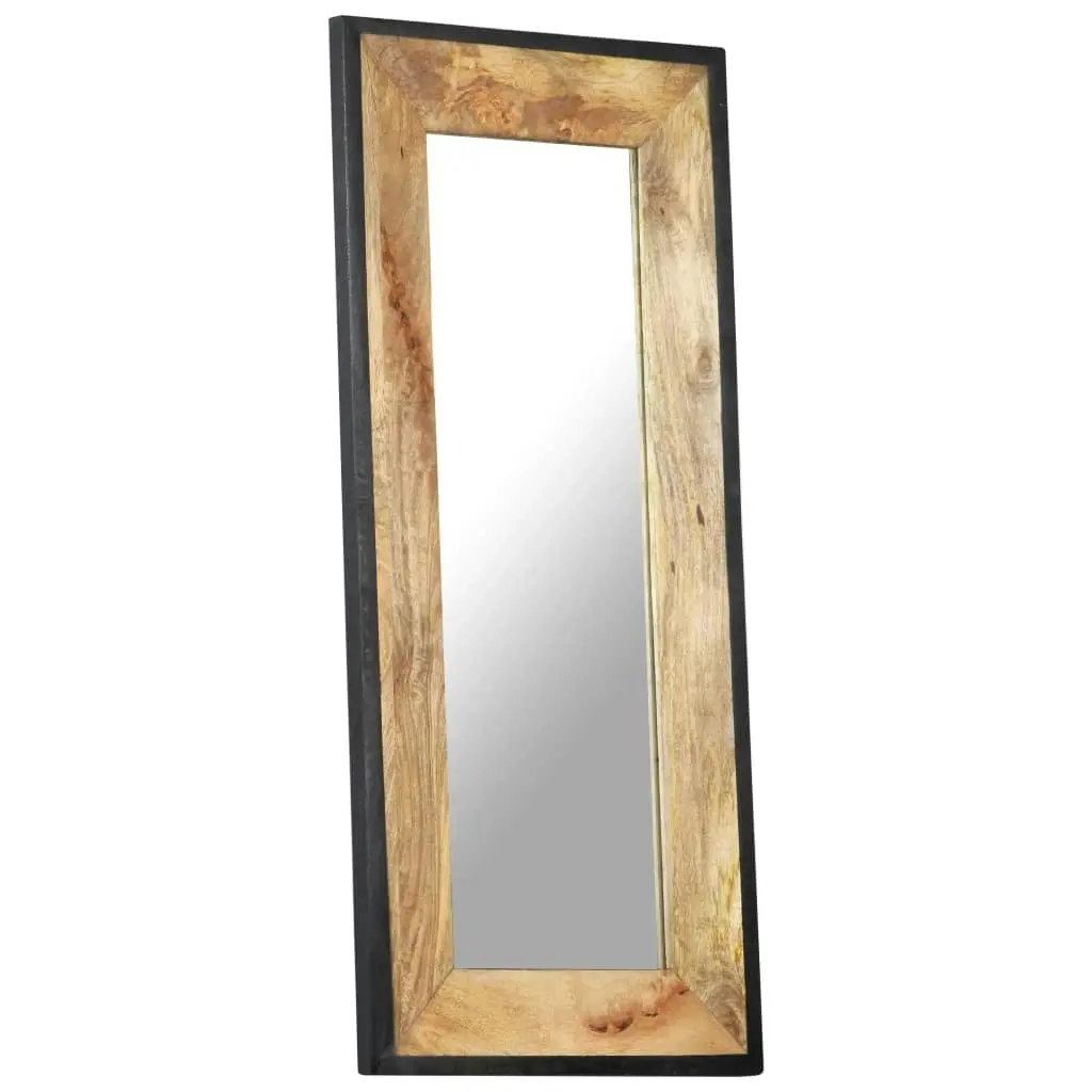 Mirror 110x50 cm Solid Mango Wood 321631