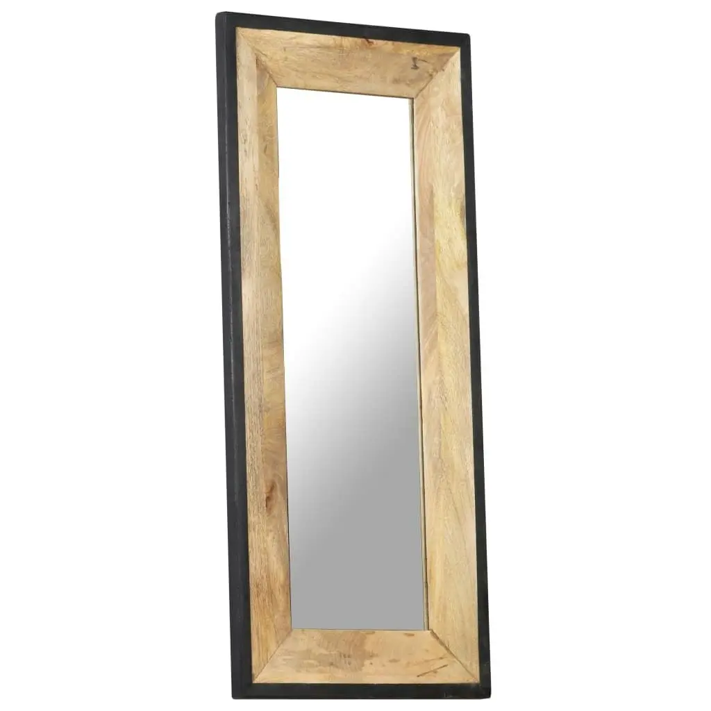 Mirror 110x50 cm Solid Mango Wood 321631