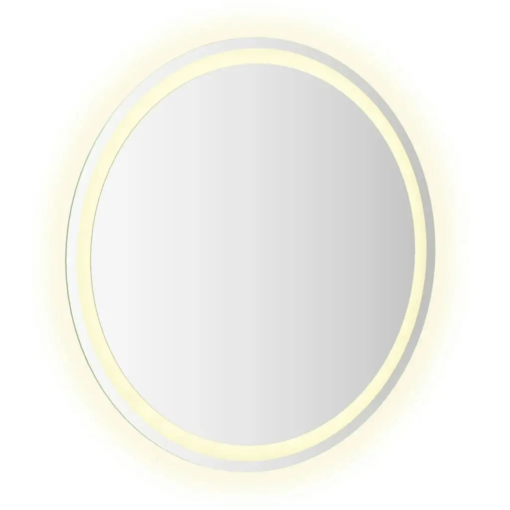 LED Bathroom Mirror 70 cm Round 353280