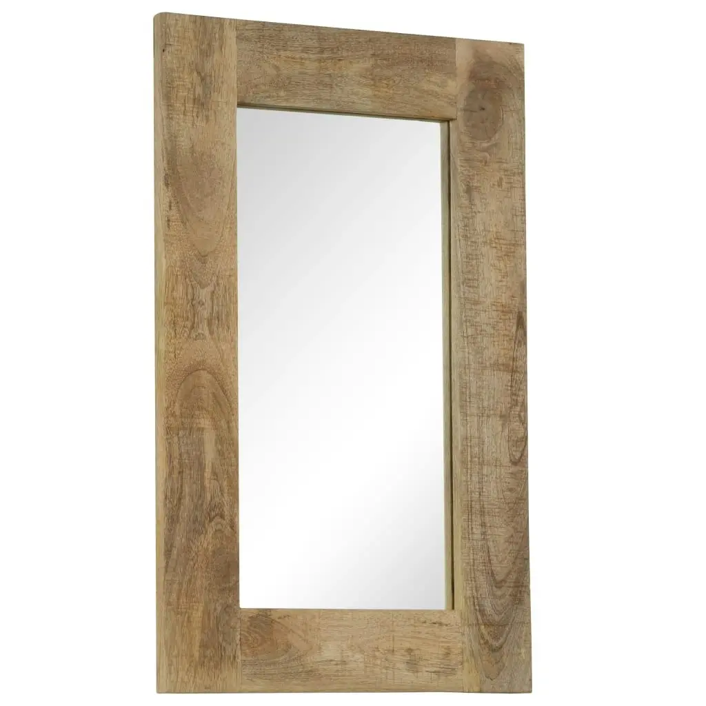 Mirror Solid Mango Wood 50x80 cm 246302