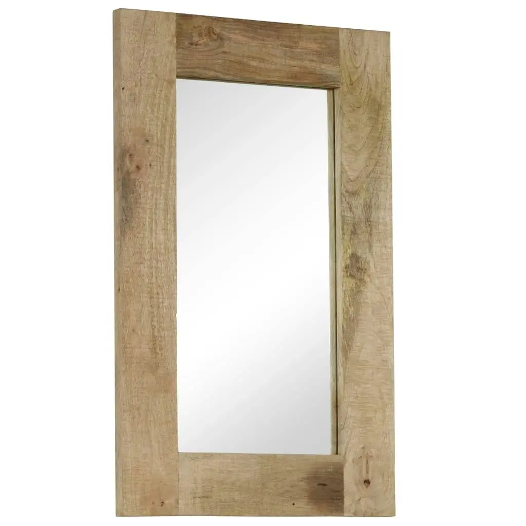 Mirror Solid Mango Wood 50x80 cm 246302